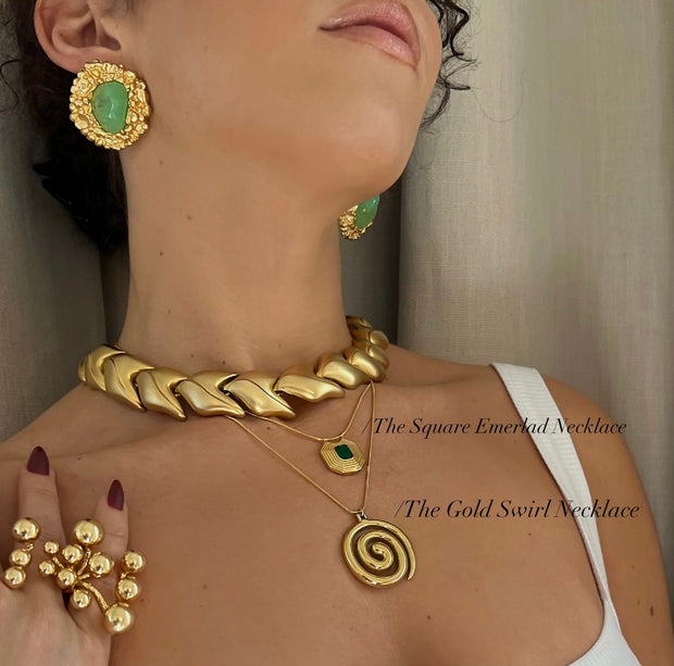 The Gold Necklace - BERNA PECI JEWELRY
