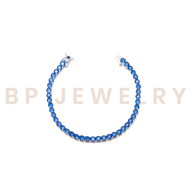 Classic Sapphire Tennis Bracelet - BERNA PECI JEWELRY