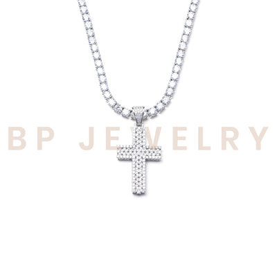 BP Icy Diamond Cross Set - BERNA PECI JEWELRY