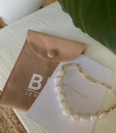 Tropical Pearl Anklet - BERNA PECI JEWELRY
