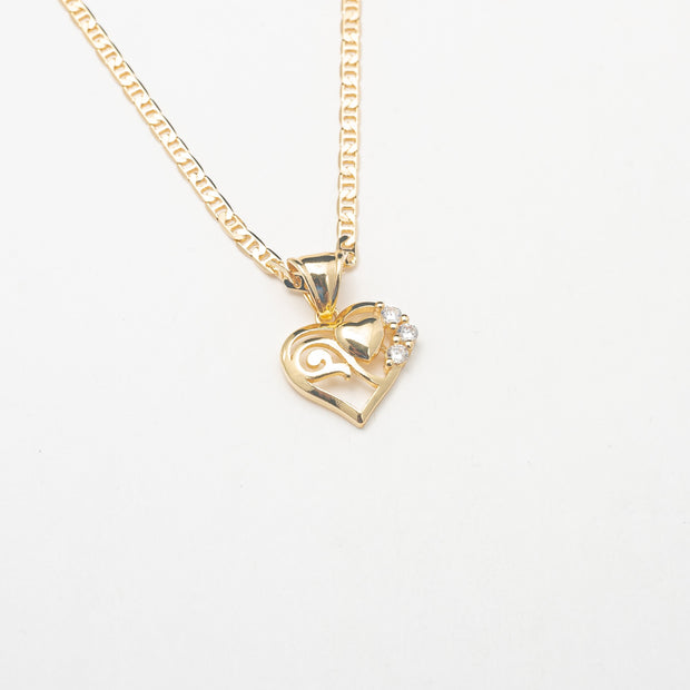 I Love You Gold Necklace - BERNA PECI JEWELRY