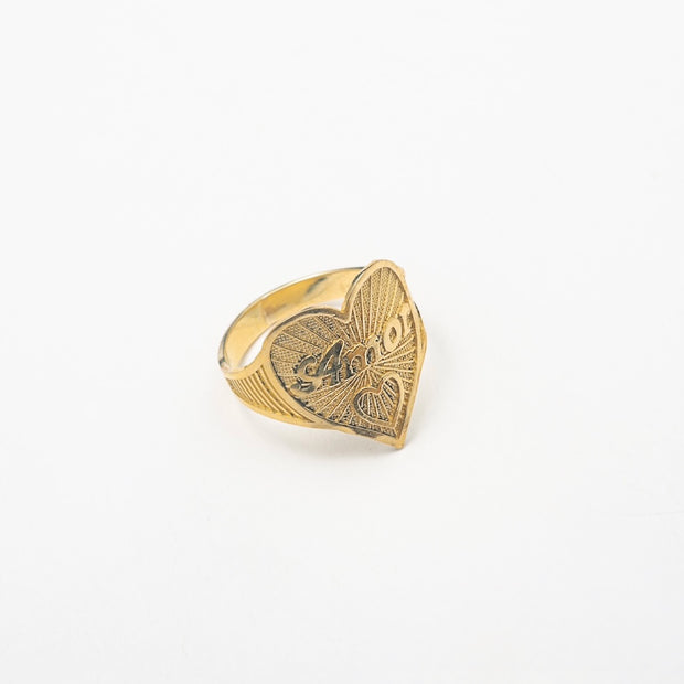 My Amor 10k Solid Gold Ring - BERNA PECI JEWELRY