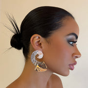 The Chrome Art Earrings - BERNA PECI JEWELRY