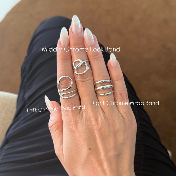 The Chrome Collection Rings - BERNA PECI JEWELRY
