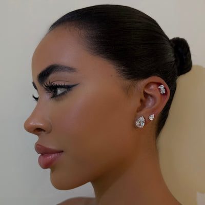 The Large Pear Stud - BERNA PECI JEWELRY