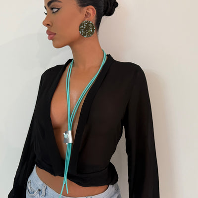 The Blue Jelly Chain - BERNA PECI JEWELRY