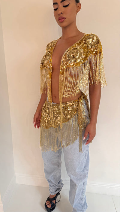 The Gold Goddess 2 Piece Set - BERNA PECI JEWELRY
