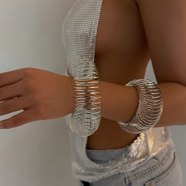 The Chrome Spring Bangles – BP