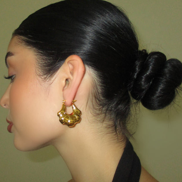 The Vintage Staple Gold Collection Earrings - BERNA PECI JEWELRY