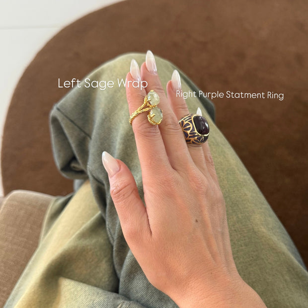 The Sage Wrap Band - BERNA PECI JEWELRY