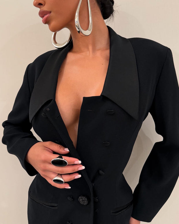Chrome Black Ring - BERNA PECI JEWELRY