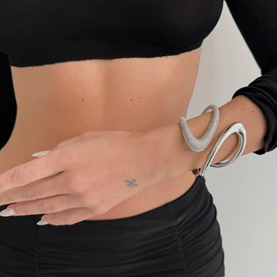 The Loop Crystal Cuff