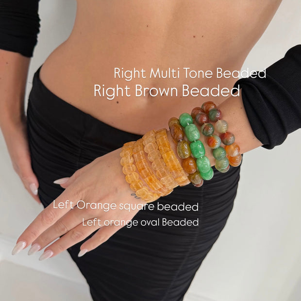 Beaded Stone Bracelets