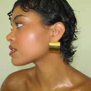 The Gold Mini Bar Stud - BERNA PECI JEWELRY