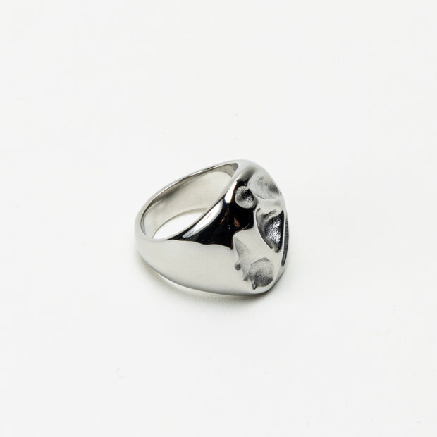 The Stamp Silver Collection Ring - BERNA PECI JEWELRY