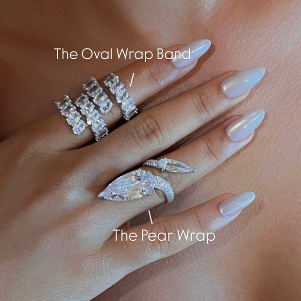 The Oval Wrap Band - BERNA PECI JEWELRY