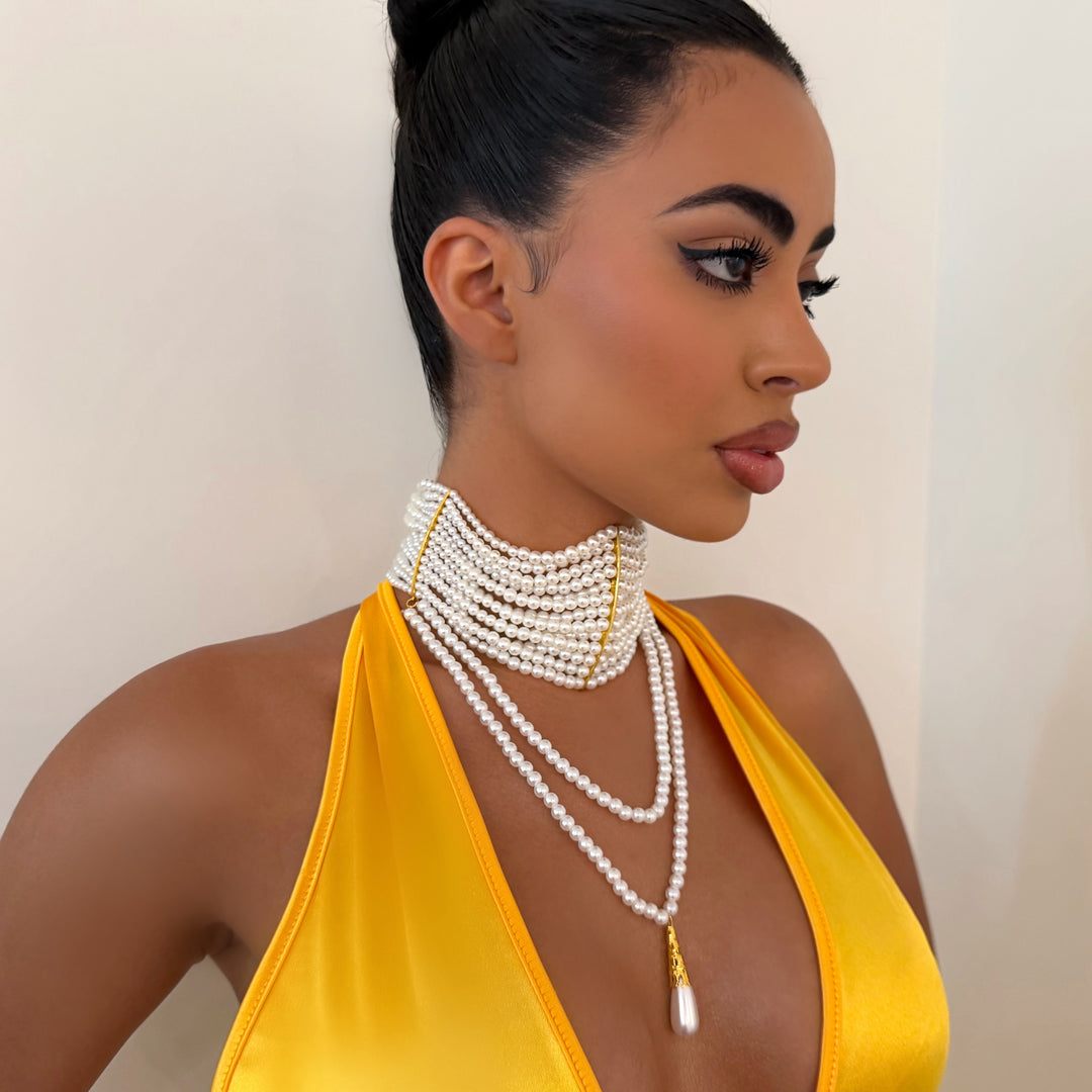 The 90s Vintage Pearl Choker – BP