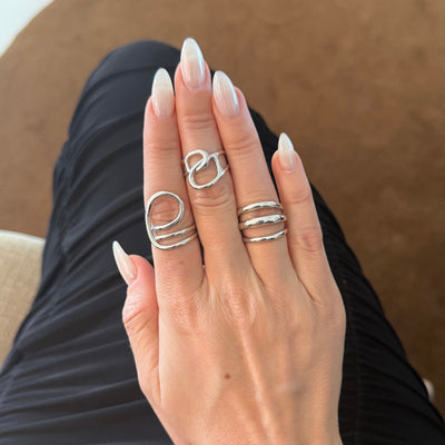 The Chrome Collection Rings - BERNA PECI JEWELRY