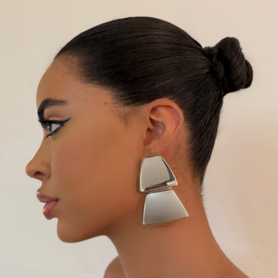 The Silver Vintage Drop - BERNA PECI JEWELRY