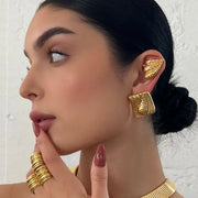 The Wing Gold Collection Earrings - BERNA PECI JEWELRY