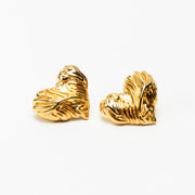 The Heart You Gold Collection Earrings - BERNA PECI JEWELRY