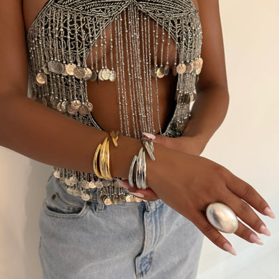 The Wrap Cuff - BERNA PECI JEWELRY