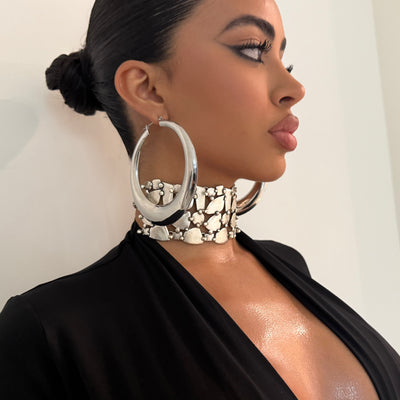 The Chrome Choker - BERNA PECI JEWELRY