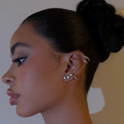 Triangle Triple Stud - BERNA PECI JEWELRY