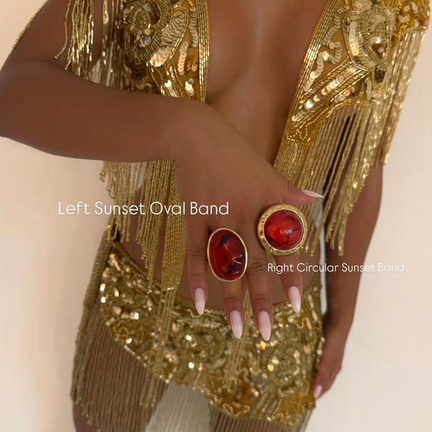 The Sunset Rings - BERNA PECI JEWELRY
