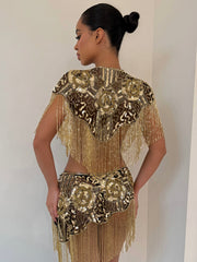 The Gold/Black Goddess 2 Piece Set - BERNA PECI JEWELRY