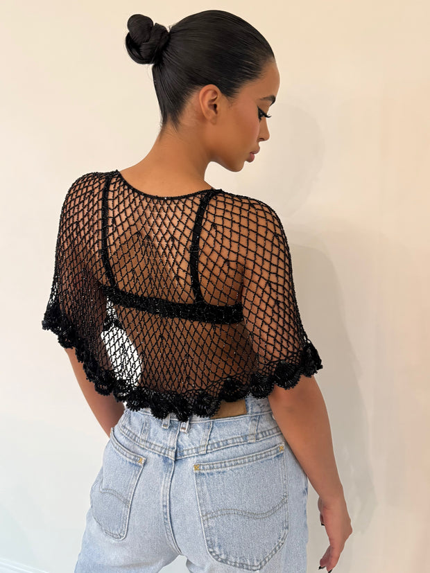 The Sequence Beaded Cover Up - BERNA PECI JEWELRY