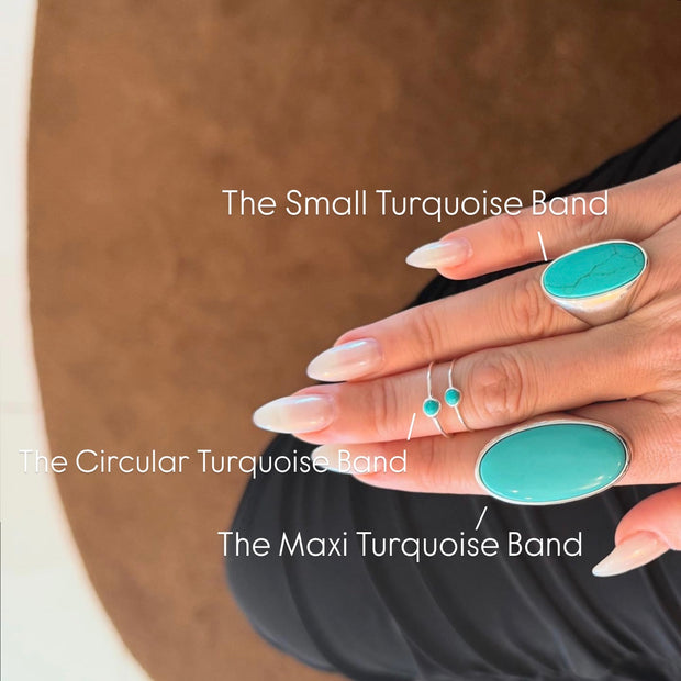 The Turquoise Band - BERNA PECI JEWELRY