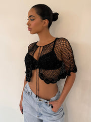 The Sequence Beaded Cover Up - BERNA PECI JEWELRY