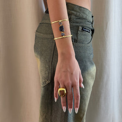 The Amethyst Cuff