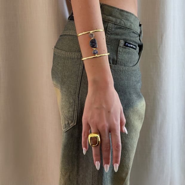 The Amethyst Cuff