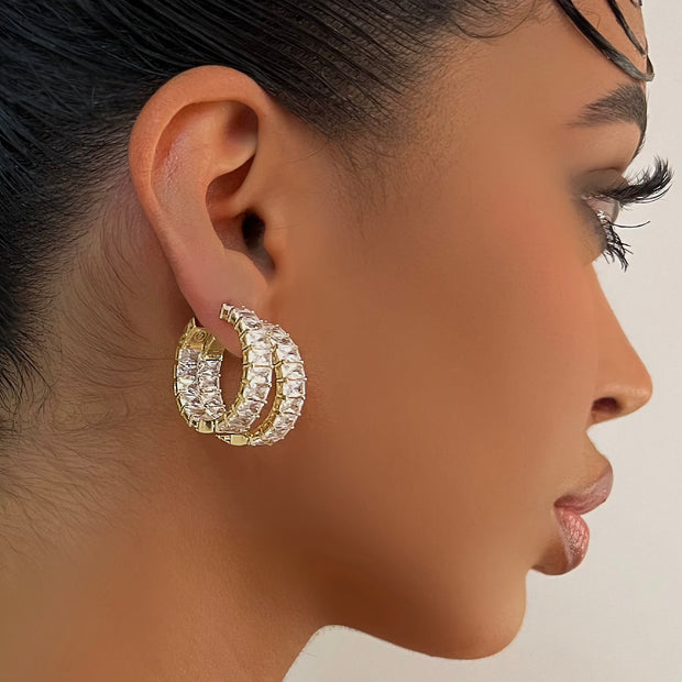 The 925 BP Chunky Hoops - BERNA PECI JEWELRY