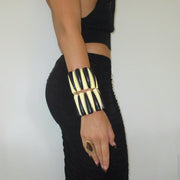 The Beige And Black Bracelet - BERNA PECI JEWELRY