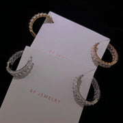 The 925 BP Chunky Hoops - BERNA PECI JEWELRY
