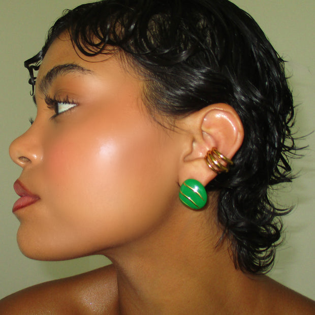 The Green Stud - BERNA PECI JEWELRY