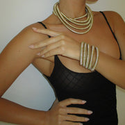 The Layered Gold Clasp Set - BERNA PECI JEWELRY