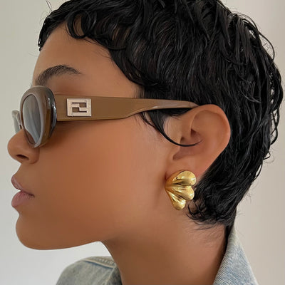 The Gold Wing Earrings - BERNA PECI JEWELRY