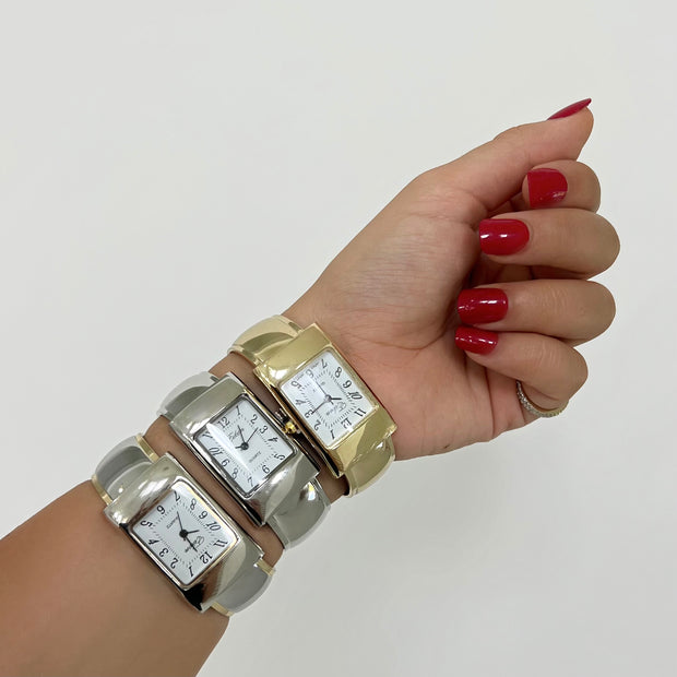 The Rectangle Solid Watch - BERNA PECI JEWELRY