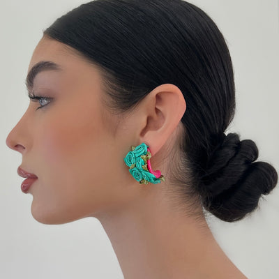 The Mini Floral Earring - BERNA PECI JEWELRY