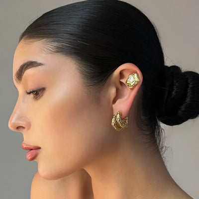 The Melted Pear Earring Set - BERNA PECI JEWELRY