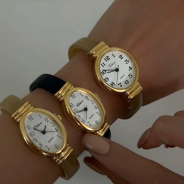 The Gold Vintage Band Watches - BERNA PECI JEWELRY