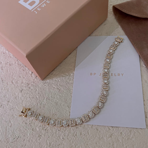 The Gold Princess Tennis Bracelet - BERNA PECI JEWELRY
