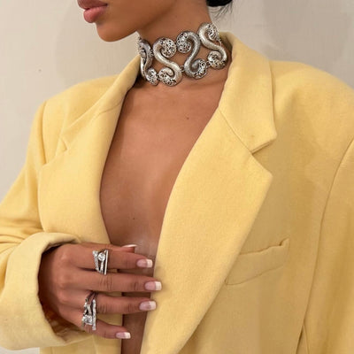 The Chrome Wave Bands - BERNA PECI JEWELRY