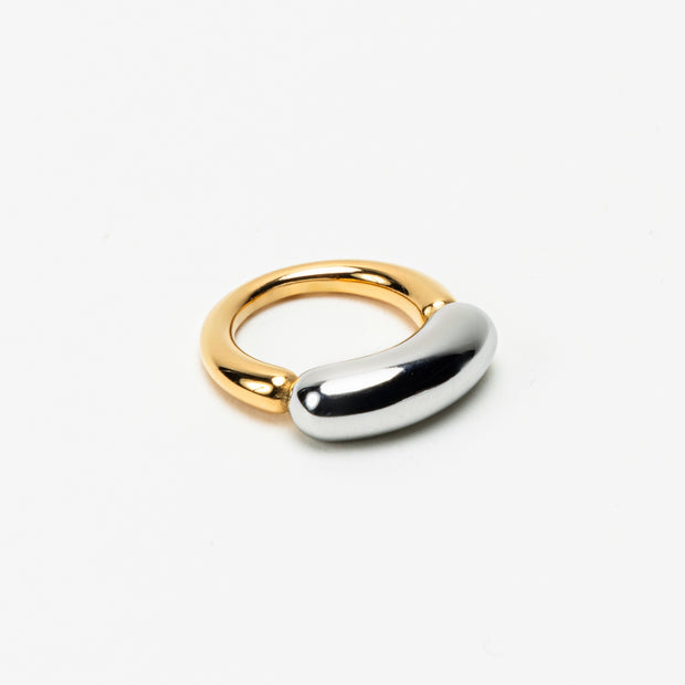 The Stackable Two Toned Collection Ring - BERNA PECI JEWELRY