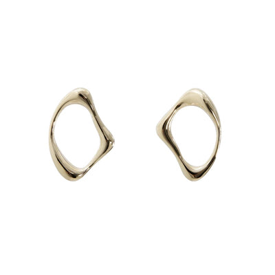 The Gold Serena Earrings - BERNA PECI JEWELRY