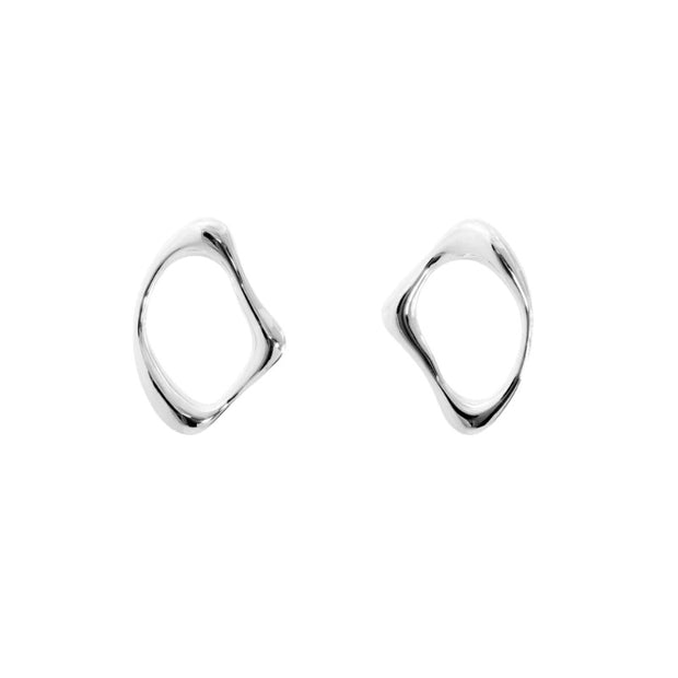 The Silver Serena Earrings - BERNA PECI JEWELRY